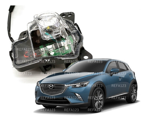 Faro Auxiliar Mazda Cx3 Cx-3 2016 2017 2018 Izquierdo