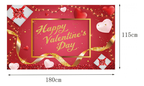 Fondo Del Día De Valentín Banner Foto Fondo
