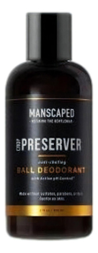 Kit Manscaped Essentials 2.0 Com Aparador E Desodorante Cor Preto