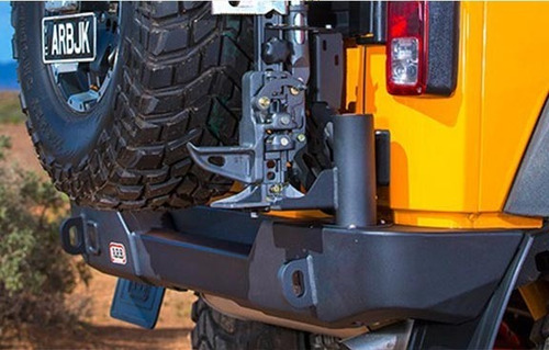 Imagen 1 de 4 de Parachoque Trasero Jeep Jk Texturizado Mas Portacaucho Arb