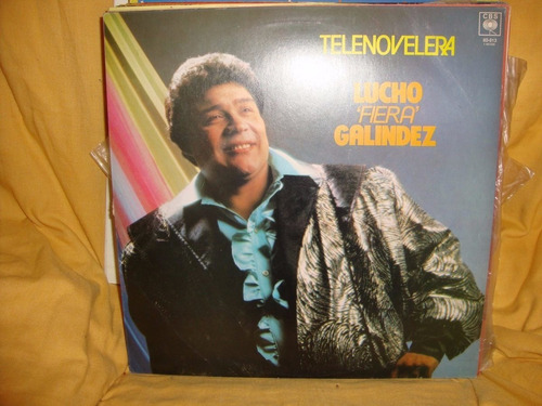 Vinilo Lucho Fiera Galindez Telenovelera C4