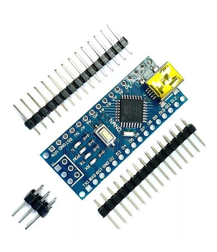 Arduino Nano Atmega168p Pines Sin Soldar (compatible)