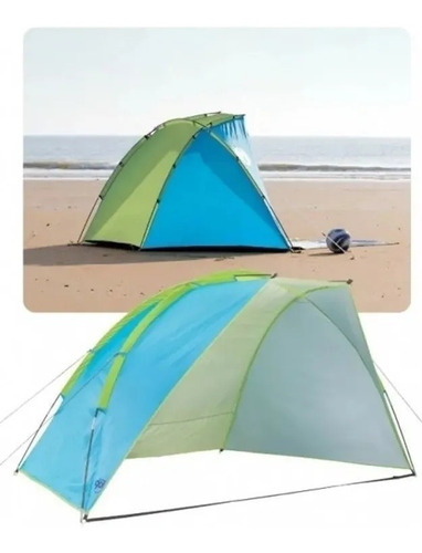 Carpa Playera Go Coleman 3 Personas Impermeable Rompeviento