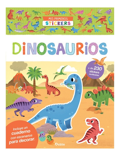 Mis Primeros Stickers : Dinosaurios - Aavv