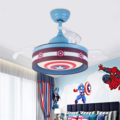 R 36 W Drum Hero Shield Patron Iluminacion Ventilador Techo