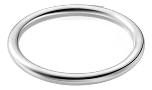 Calidad Anillo Bodas Plata Esterlina For Hombres