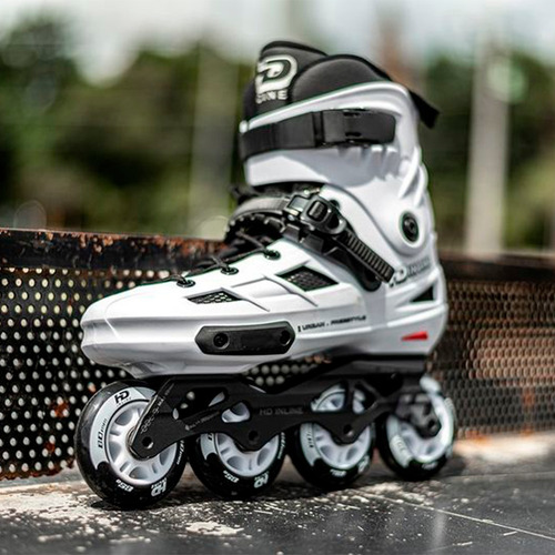 Patines Freeskate Hd Skull Blanco