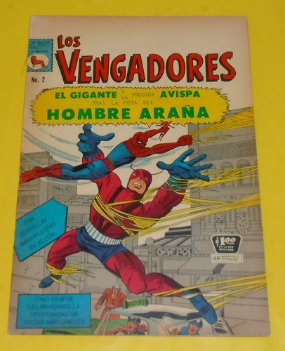 Ccc21 Comics La Prensa Vengadores Hombre Araña #2 Año 1965