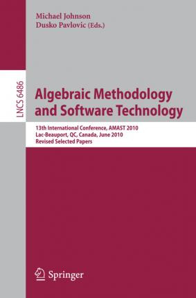 Libro Algebraic Methodology And Software Technology - Mic...