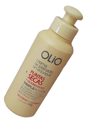 Olio Crema Para Peinar Puntas Secas