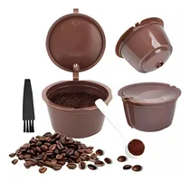 Comprar 3 Cápsulas Reutilizables Máquinas Dolce Gusto Café + Medidor