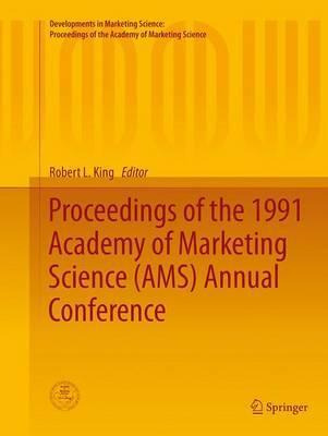 Libro Proceedings Of The 1991 Academy Of Marketing Scienc...