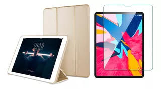 Estuche Smart Case Para iPad Air 2 + Vidrio Templado