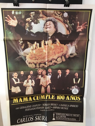 Afiche De Cine Original - Mama Cumple Cien Años