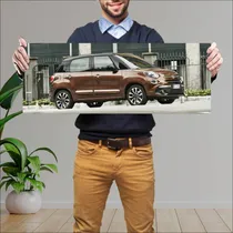 Comprar Cuadro 30x80cm Auto 2017 Fiat 500l Auto 130