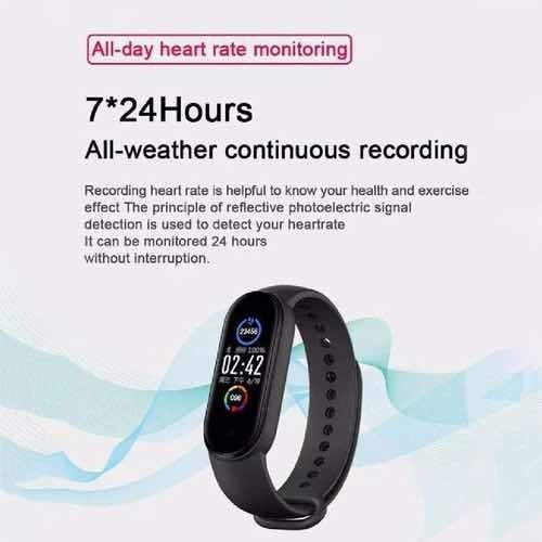 Imagen 3 de 9 de Reloj Inteligente Smartwatch M5 Deportivo Pulsera Deportes