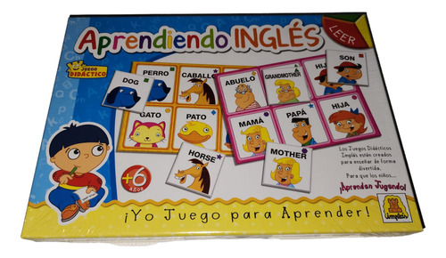 Juego Didactico Aprendiendo Ingles. Original Implas