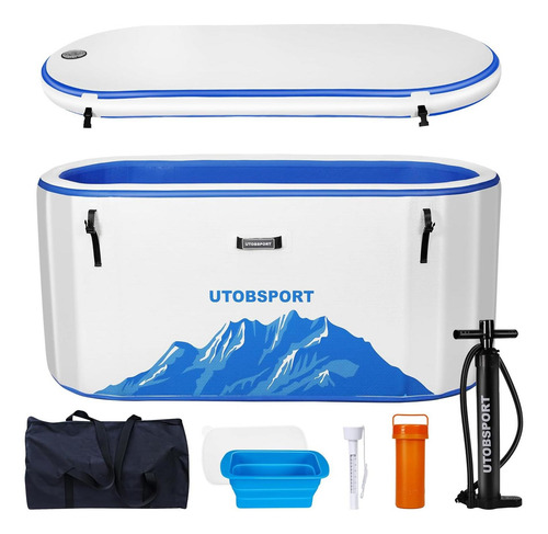 Tina De Baño De Hielo Inflable Utobsport Xl 518l Azul