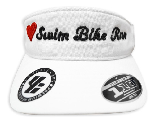 Visera 8110 Mod. Love Swim Bike Run