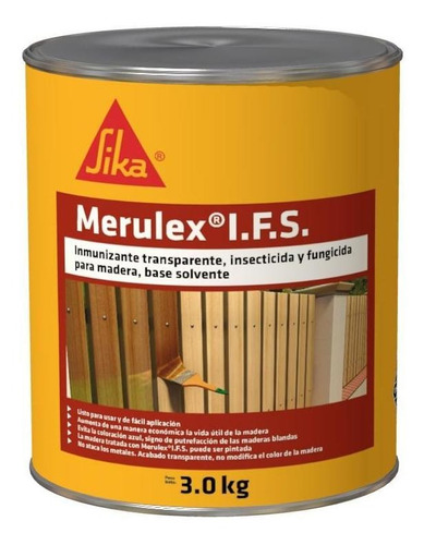 Imagen 1 de 7 de Merulex I.f.s. Transparente Inmunizante Insecticida Fungicid