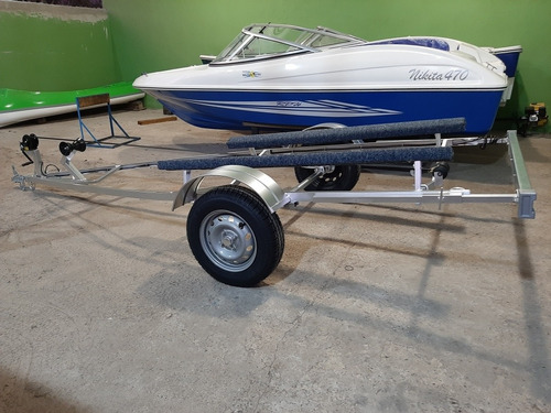 Imagen 3 de 7 de Tráiler Náutico Completo Para Bote Hasta 3,80 Mts