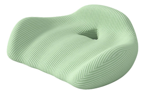 Memory Espuma De Espuma Cojín De Asiento Ergonómico Verde