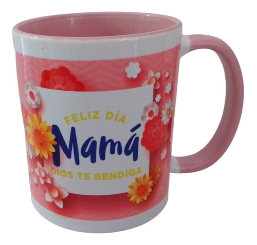 Taza - Regalería Cristiana - Mamá Dios Te Bendiga