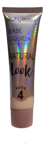 Base Liquida Natural Look Ruby Rose 04 Nude