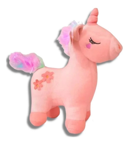 Pelucia Unicornio Rosa Grande 40cm Squish Pals Toyng 46683