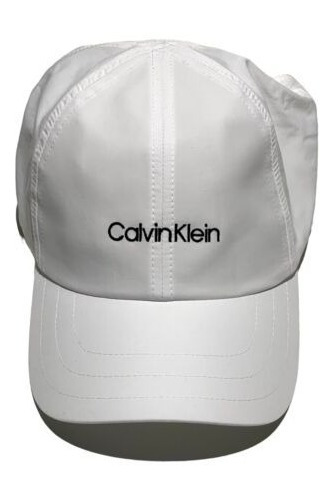 Gorra Mujer Calvin Klein Con Logotipo Ck Blanca