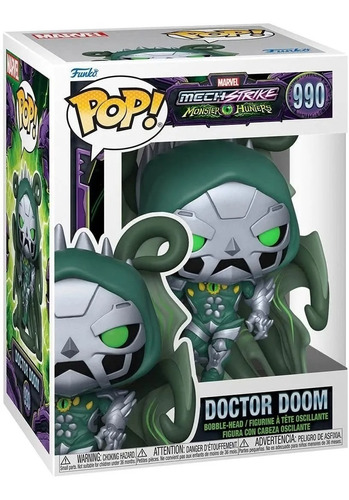 Funko Pop Figura Doctor Doom Mech Strike Marvel Heroes 990