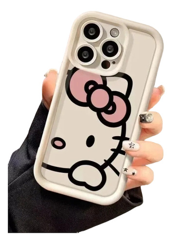 Funda De Teléfono Sanrio Hello Kitty Para iPhone 14, 13 Y 15