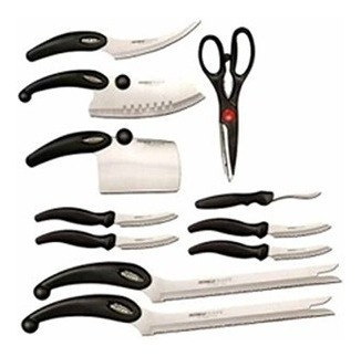 Set De Cuchillos X 13 Piezas Miracle Blade Corte Profesional