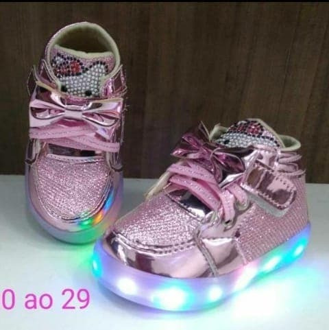 tenis led para bebe