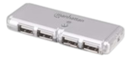 Hub Usb 4 Puertos De Alta Velocidad Proteccion Sobrecarga