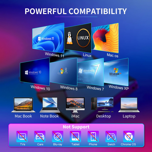 Reproductor De Dvd Unidad De Cd Externa Usb 3.0 Usb C Para O