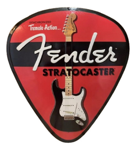 Cartel Fender Stratocaster Guitar - A Pedido_exkarg