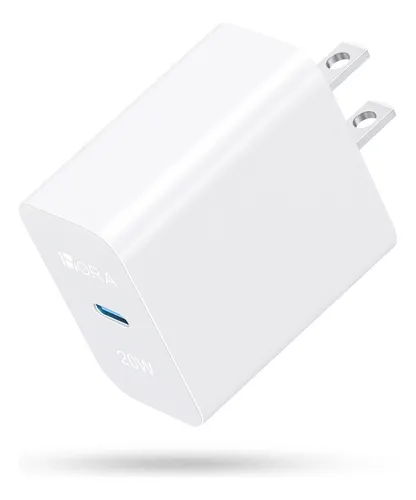 Cargador Tipo C Adaptador Carga Rapida 20w Pd compatible con iPho...