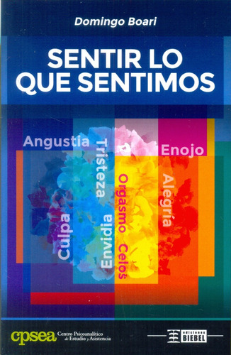 Sentir Lo Que Sentimos, De Domingo Boari. Editorial Biebel, Tapa Blanda, Edición 1 En Español