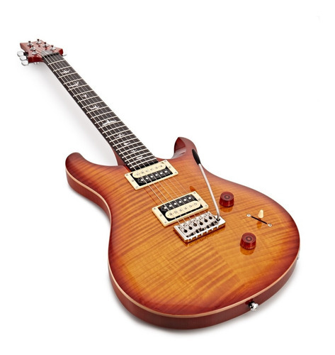 Guitarra Eléctrica Prs Se Custom 22 C/funda Vintage Sunburst Material Del Diapasón Palisandro