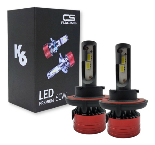 Kit De Focos Led Alta Y Baja H13 Cs Racing K6 60w