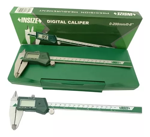 Calibre digital, 12 pulgadas 11.811 in 0.000 in Vernier calibrador digital  Vernier calibrador herramienta de medición de precisión
