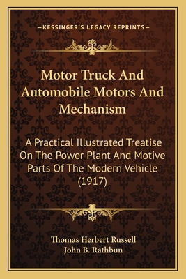 Libro Motor Truck And Automobile Motors And Mechanism: A ...