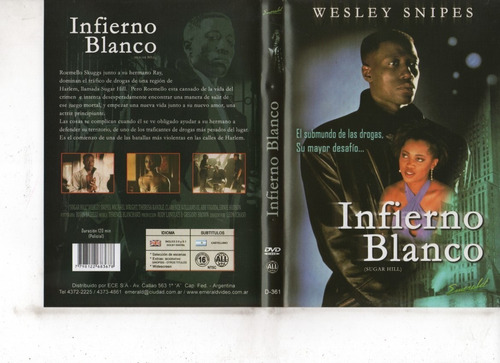 Infierno Blanco - Dvd Original - Buen Estado