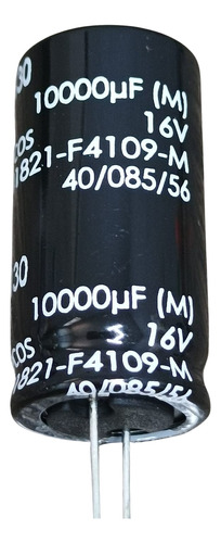 6x Capacitor Eletrolitico 10000uf X 16v * 10.000uf X * 85ºc