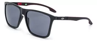 Óculos De Sol Mormaii Masculino Hawaii Polarizado Preto M003 Cor da armação Preto Brilho Cor da lente Cinza Polarizado