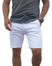 Comprar Short _ Bermuda Blanco 100% Algodón + Envio Gratis