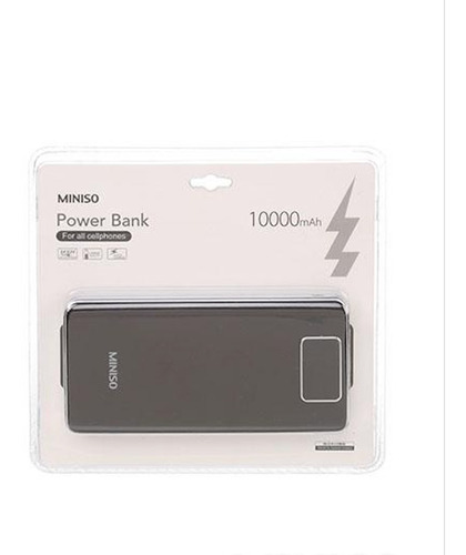 Power Bank De Moda 10000mah 153*75.6*16mm Miniso