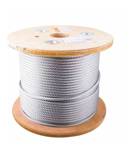 Cable De Acero Alma De Fibra Fc 6x26 3/4 Rollo 500m