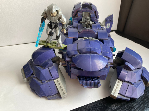 Mega Bloks Construx Halo 5 Covenant Wraith Ambush Original 1 Wraith Ambush (Usado)